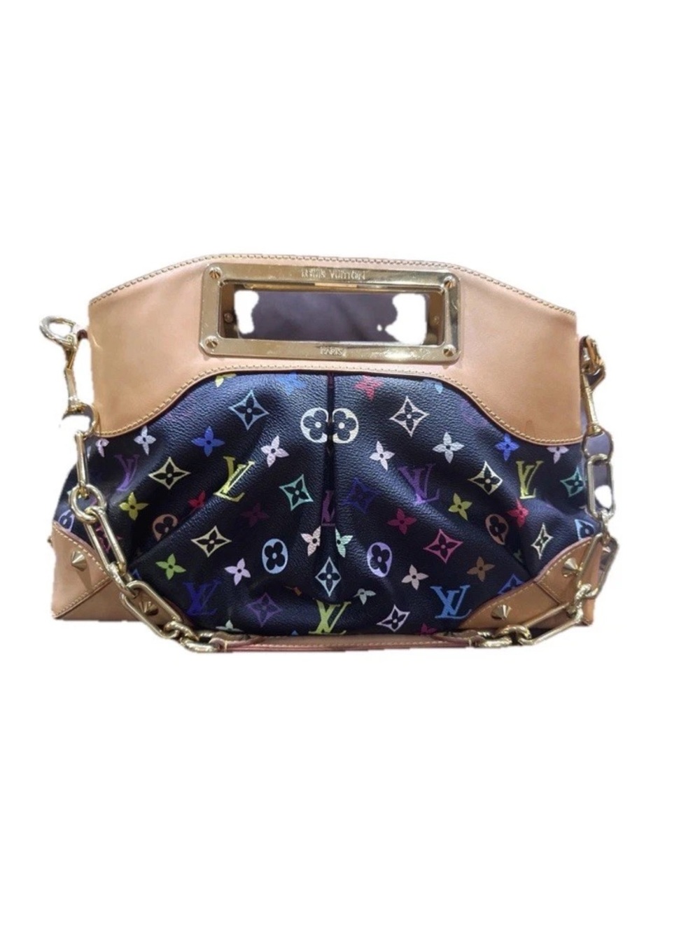 LOUIS VUITTON LV Monogram Multicolor Judy MM M40256 GORGEOUS 👀